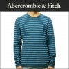 アバクロ ロンT メンズ 正規品 Abercrombie＆Fitch 長袖Tシャツ LONG-SLEEVE STRIPED CREW TEE 124-236-1677-224 D00S20|MEN’S