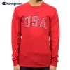 ԥ T   CHAMPION ĹµT L/S TEE T2229P Cotton Long Sleeve Tee W3J-RED #549593 USA Arch LS D00S15