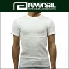 リバーサル Tシャツ 正規販売店 REVERSAL 半袖Tシャツ  JEMORGAN rvddw CREW NECK TEE rvjmg001 WHITE A06B B1C C1D D1E E01F|