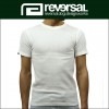 С T Ź REVERSAL ȾµT  JEMORGAN rvddw CREW NECK TEE rvjmg001 WHITE A06B B1C C1D D1E E01F