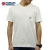 �ե�󥯥�� �ޡ������ FRANKLIN��MARSHALL ��������Ź ��� Ⱦµ�ݥ�T����� POCKET TEE WHITE TSMF196AN 4017 0391 A61B B1C C1D D1E E01F