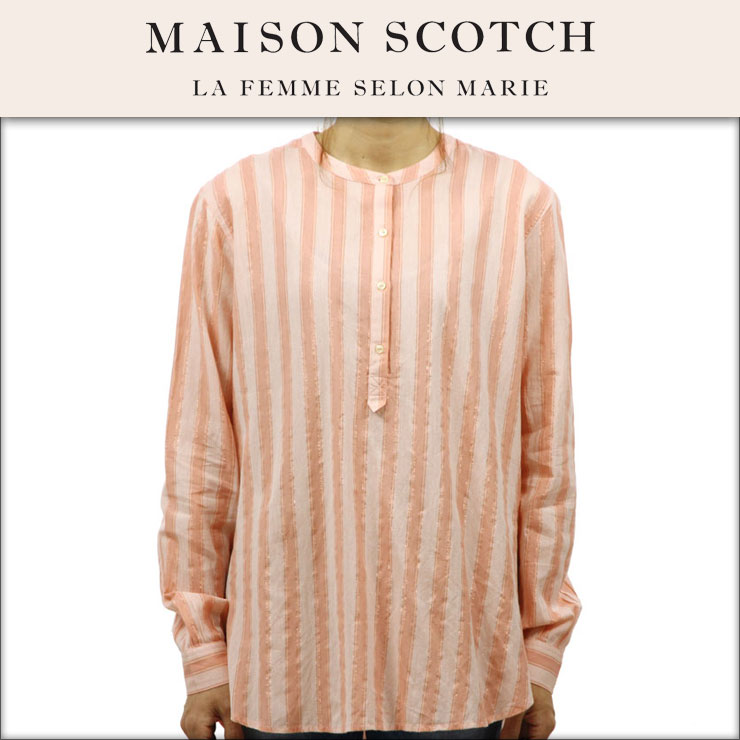 メゾンスコッチ MAISON SCOTCH 正規販売店 レディース 長袖シャツ