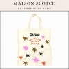 メゾンスコッチ MAISON SCOTCH 正規販売店 レディース トートバッグ CANVAS SHOPPER TOTE BAG 137513 17 COMBO A A89B B2C C8D D2E 