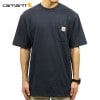 カーハート Tシャツ 正規品 CARHARTT 半袖Tシャツ WORKWEAR POCKET SHORT-SLEEVE T-SHIRT K87 NVY A11B B1C C1D D1E E06F|ME