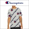 チャンピオン Tシャツ 正規品 CHAMPION 半袖Tシャツ  CREW TEE 7oz HERITAGE TEE ALL OVER PRINT T1919S OXFORD GREY AA4B B1