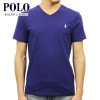 ポロ ラルフローレン Tシャツ 正規品 POLO RALPH LAUREN 半袖Tシャツ  CUSTOM FIT COTTON V-NECK T-SHIRT A05B B1C C1D D1E E06F