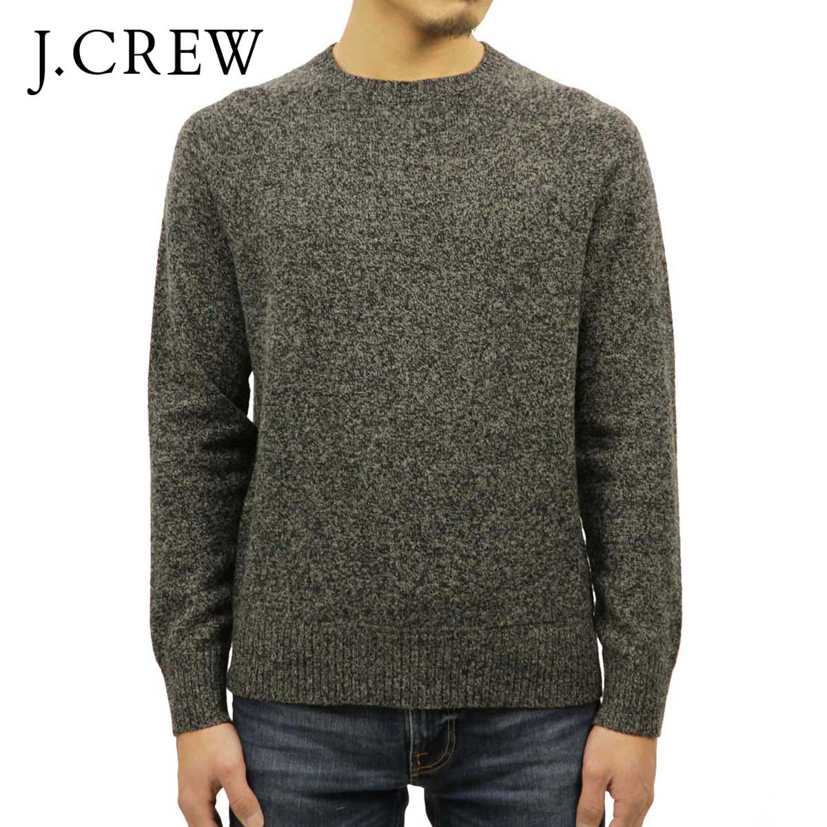 ジェイクルー セーター メンズ 正規品 J.CREW クルーネックセーター LAMBSWOOL CREWNECK SWEATER H0520 MARLED ARGOSY クリスマス プレゼント ラッピング 000000021184.jpg