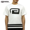 リバーサル Tシャツ 正規販売店 REVERSAL ドライメッシュ 半袖Tシャツ クルーネック BELT BORDER DRY TEE DRY MESH rv18ss021 WHITE A06B B1