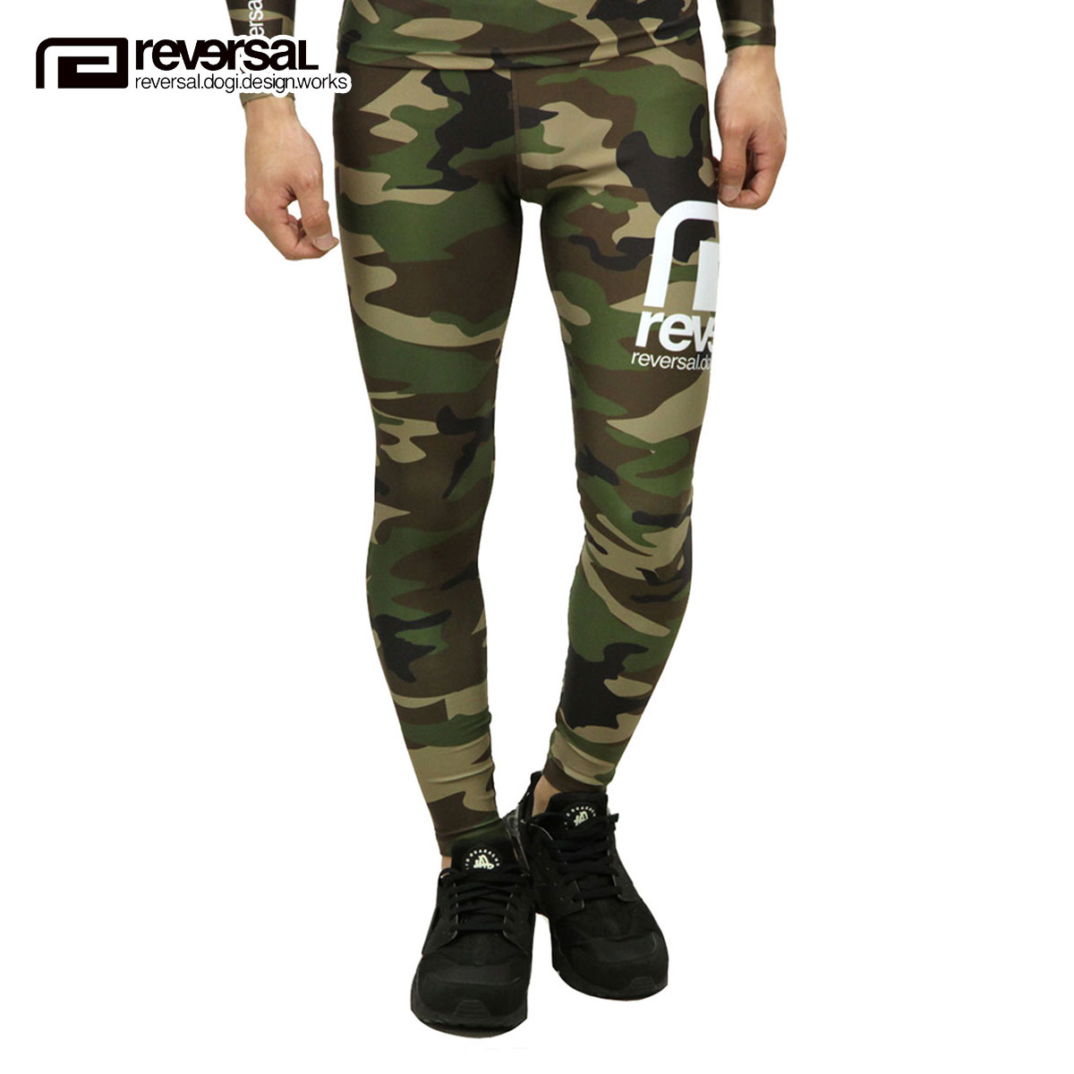 リバーサル REVERSAL 正規販売店 メンズ ロング丈スパッツ BASIC rvddw LONG SPATS rvbs019 WOODLAND CAMO クリスマス プレゼント ラッピング リバーサル REVERSAL 正規販売店 メンズ ロング丈スパッツ BASIC rvddw