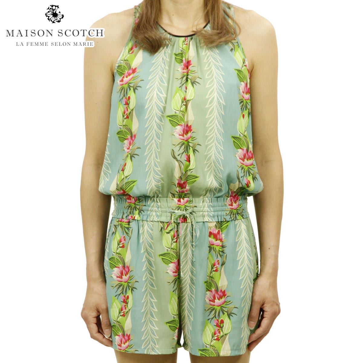 メゾンスコッチ MAISON SCOTCH 正規販売店 レディース 長袖シャツ Lightweight cotton shirt in fun summer dessins 131143 A メゾンスコッチ MAISON SCOTCH 正規販売店 レディース スウェット HOME