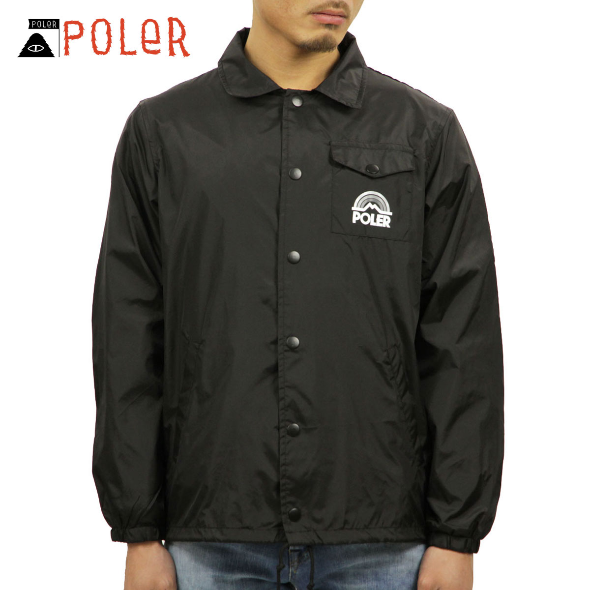 ポーラー アウター メンズ 正規販売店 POLER ジャケット コーチ