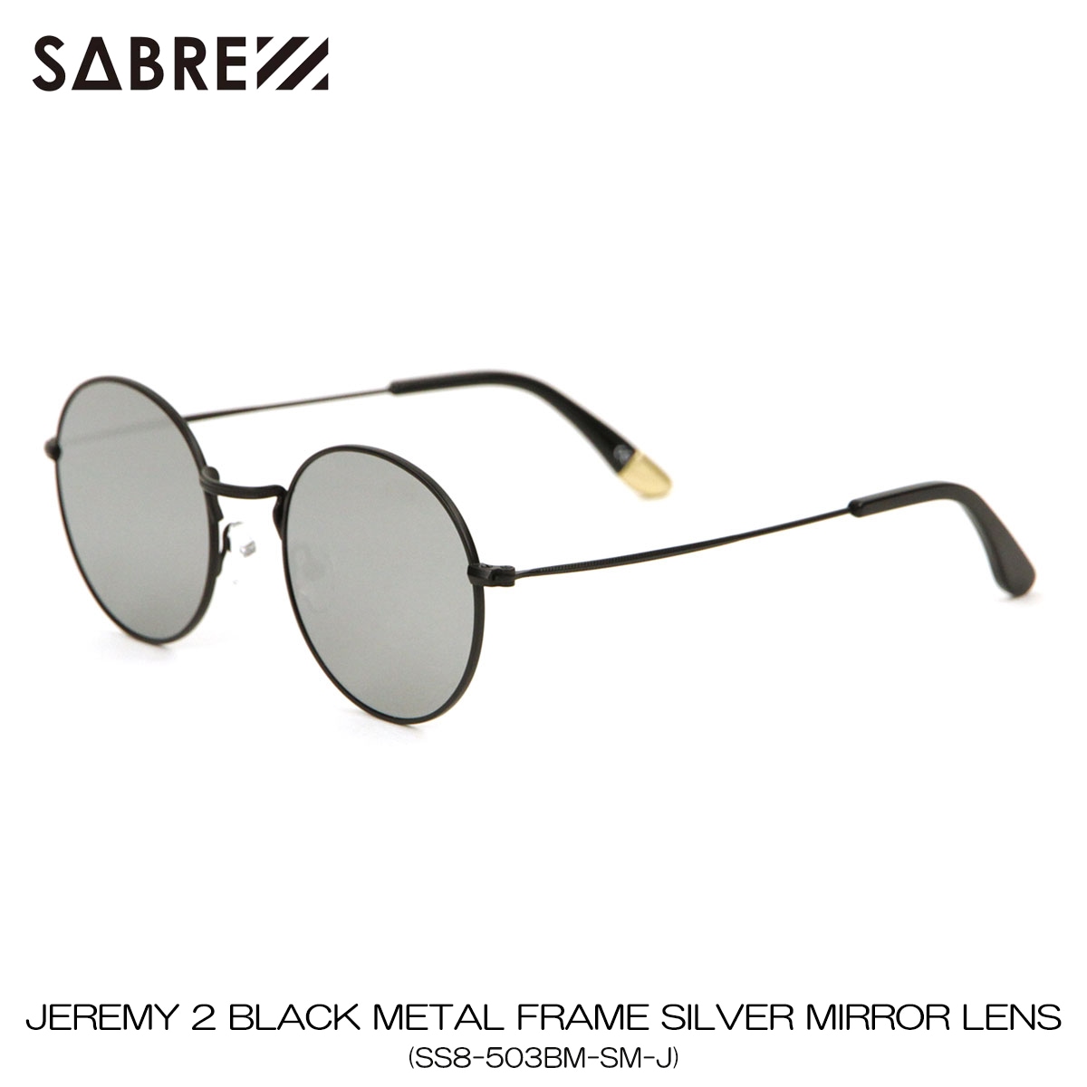 セイバー SABRE 正規販売店 サングラス めがね JEREMY 2 GOLD METAL