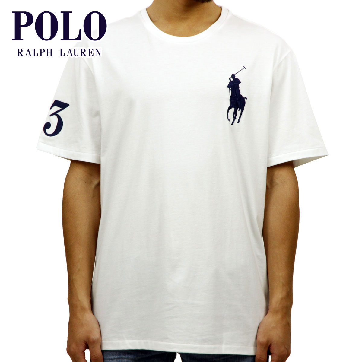 ポロ ラルフローレン Polo Ralph Lauren 正規品 メンズ ビッグポニー 半袖tシャツ Big Pony Crew Neck Tee A05b B1c C1d D1e E01f Polo Ralph Lauren ポロラルフローレン Men S Tee Recollection レコレクション Online Shop