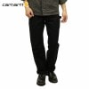 ϡ CARHARTT   ܥȥॹ WASHED-DUCK WORK DUNGAREE B11 - BLK BLACK A11B B1C C2D D1E E13F