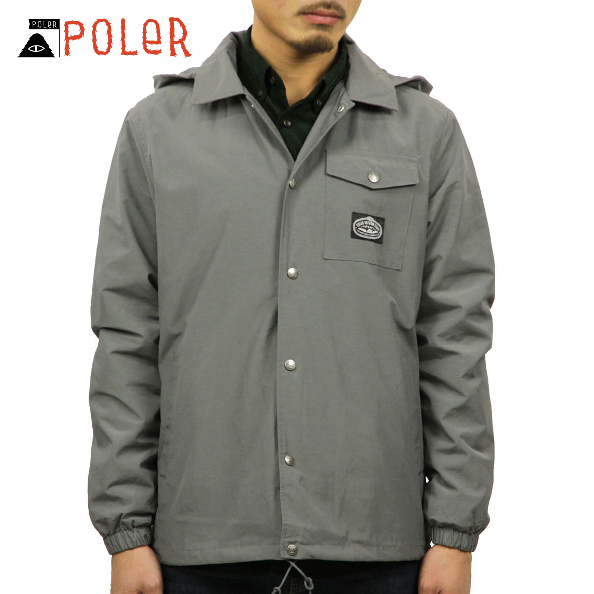 ポーラー POLER 正規販売店 メンズ コーチジャケット アウター ELM