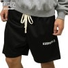 �ե������֥��å� fog essentials �ܥȥॹ ��� ������ FEAR OF GOD ��å��奷�硼�ȥѥ�� FOG - FEAR OF GOD ESSENTIALS GRAPHIC MESH DRAWSTRING SHORTS BLACK AA5B B1C C2D D4E E13