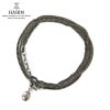 ハリム HARIM ネックレスチェーン ブレスレット HARIM DOUBLE HERRINGBONE CHAINS NECKLACE/BRACELET HRC012 SILVER 925 OXIDI