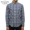 アバクロ シャツ メンズ 正規品 Abercrombie＆Fitch 長袖シャツ ボタンダウンシャツ OXFORD SHIRT 125-125-0788-229 A02B B1C C1D D6E E0