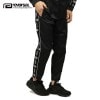 リバーサル REVERSAL 正規販売店 メンズ サイドテープデザイン ジャージ ウォームアップパンツ SIDE TAPE WARM UP PANTS rv19ss029 BLACK A06B B1C
