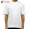 ポーラー Tシャツ 正規販売店 POLER 半袖Tシャツ  CV BAGGY CREWNECK S/S TEE WHITE A79B B1C C1D D1E E01F|MEN’S TEE|POLER（
