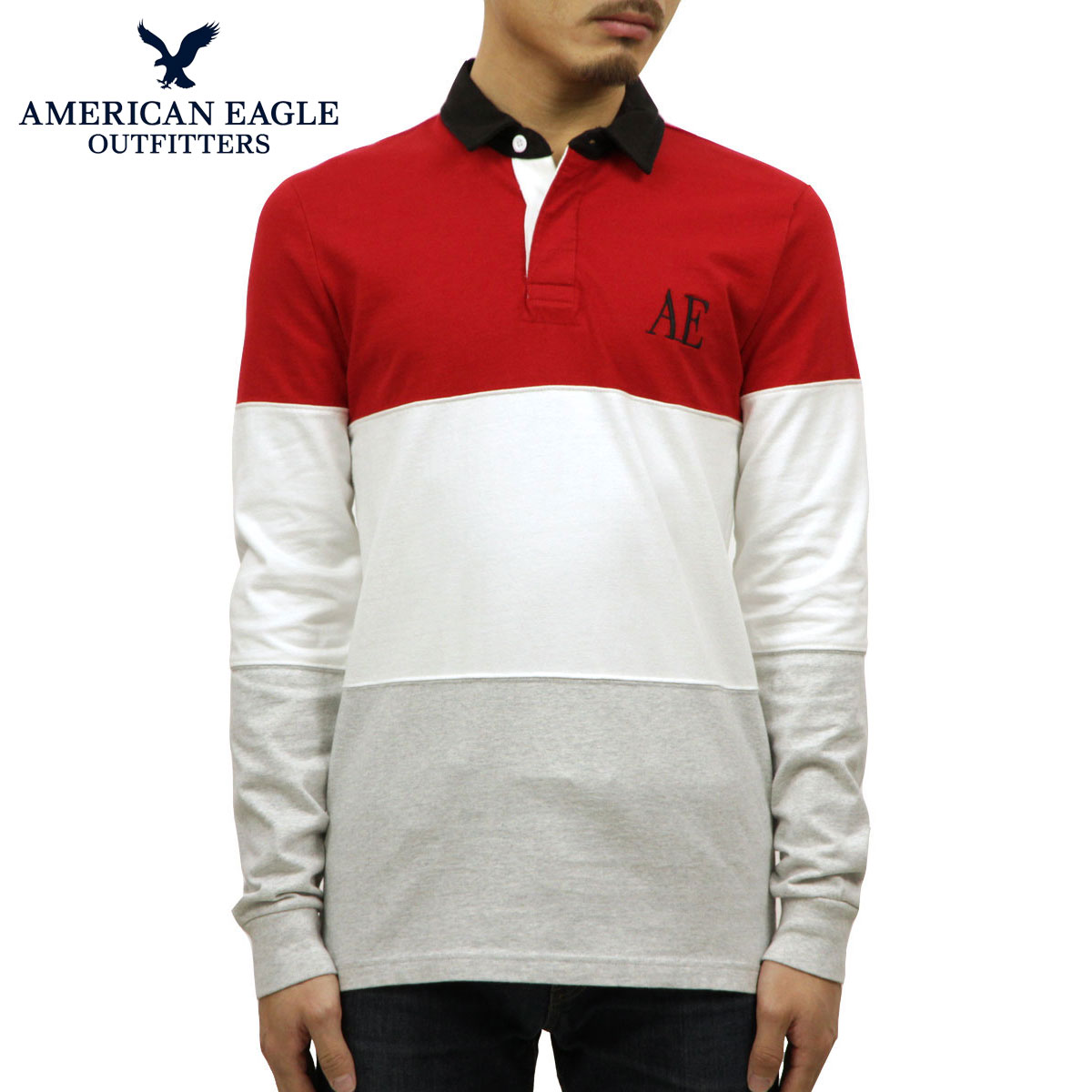アメリカンイーグル ラガーシャツ メンズ 正規品 AMERICAN EAGLE 長袖