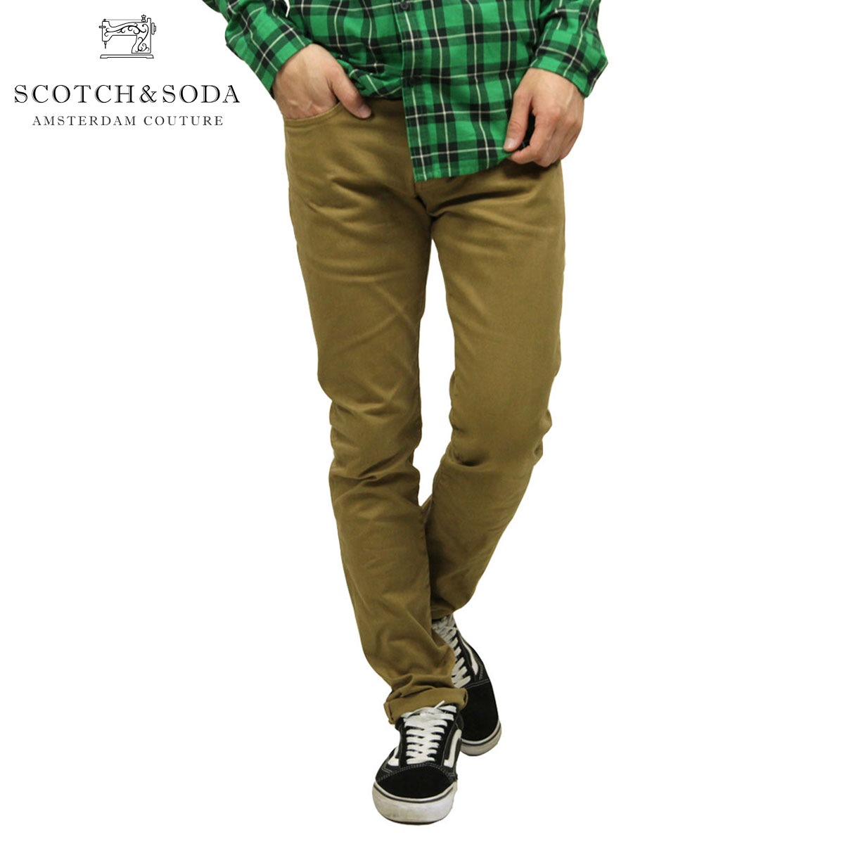 スコッチアンドソーダ ジーンズ メンズ 正規販売店 SCOTCH＆SODA ジーパン RALSTON - CLEAN GARMENT DYE COLOURS SAND 150914 85501 42 D クリスマス プレゼント ラッピング スコッチアンドソーダ ジーンズ メンズ 正規販売店 SCOTCH＆SODA