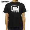 リバーサル Tシャツ 正規販売店 REVERSAL 半袖Tシャツ クルーネック ロゴ BIG MARK COTTON TEE rvbs026 BLACK A06B B1C C1D D1E E13F|M