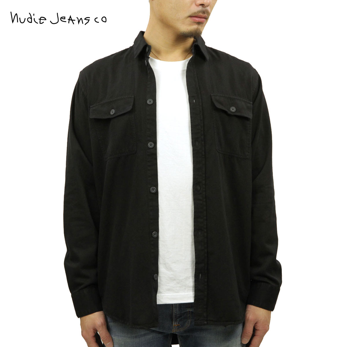 爆買い，2025】 ヌーディージーンズ シャツ メンズ 正規販売店 Nudie