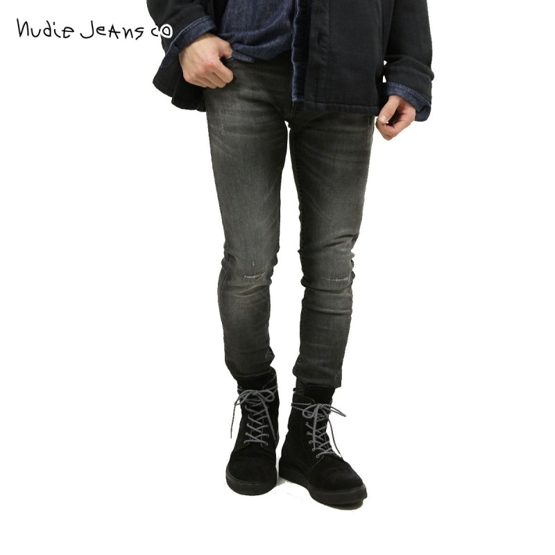 �̡��ǥ��������� ������ ��� ��������Ź Nudie Jeans �����ˡ���� �����ѥ� SKINNY LIN DENIM JEANS FAVORITE BLACK 076 113302 1411 A62B B1C C2D D1E E02F