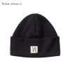 ヌーディージーンズ キャップ メンズ レディース 正規販売店 Nudie Jeans 帽子 ビーニー ニットキャップ FALKSSON KNIT CAP BLACK 180914 B01 A62B B