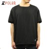 ݡ顼 T  Ź POLER ȾµT 롼ͥåT NYLON BAGGY CREW S/S TEE 55100124-BLK BLACK A79B B1C C1D D1E E13F