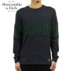 アバクロ ロンT メンズ 正規品 Abercrombie＆Fitch 長袖Tシャツ クルーネックTシャツ LONG-SLEEVE CREW TEE 124-228-0418-200|MEN’S TEE