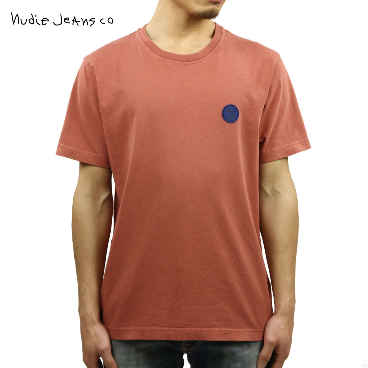 ヌーディージーンズ Tシャツ メンズ 正規販売店 Nudie Jeans 半袖T 
