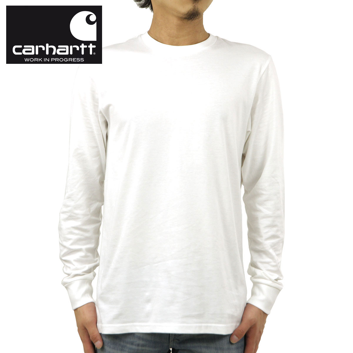 カーハート Tシャツ メンズ 正規販売店 CARHARTT WIP 無地ロンT 長袖T 