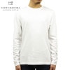 åɥ T  Ź SCOTCHSODA 롼ͥåT ĹµT HEAVY ORGANIC COTTON LONGSLEEVE TEE D 157537 0102 23402 00 DENIM WHITE