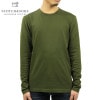 åɥ T  Ź SCOTCHSODA 롼ͥåT ĹµT HEAVY ORGANIC COTTON LONGSLEEVE TEE D 157537 0154 23402 48 MILITARY GREEN