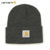 カーハート ニットキャップ メンズ 正規品 CARHARTT ニット帽 帽子 ビーニー KNIT CUFFED BEANIE ACRYLIC WATCH HAT A18 CLH COAL HEATHE