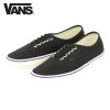 バンズ スニーカー メンズ 正規販売店 VANS オーセンティック レトロ VANS AUTHENTIC (RETRO CALI) RAVEN/SPECTRUM BLUE VN0A348A40K A3
