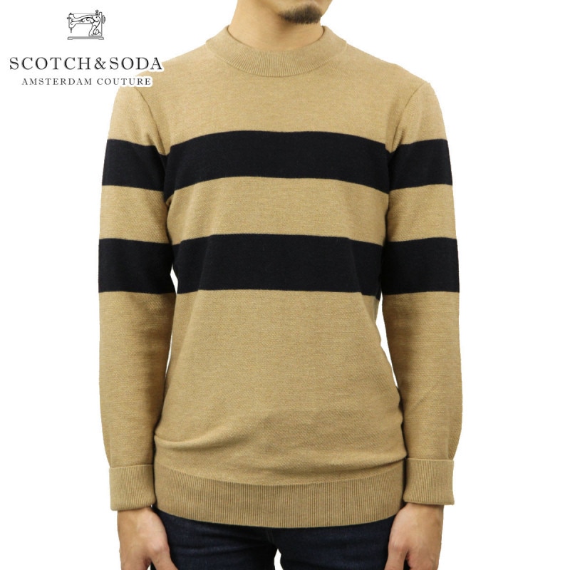 スコッチアンドソーダ セーター メンズ 正規販売店 SCOTCH＆SODA V-NECK SWEATER 139783 1167 45410 BONE WHITE クリスマス プレゼント ラッピング スコッチアンドソーダ セーター メンズ 正規販売店 SCOTCH＆SODA