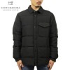 スコッチアンドソーダ アウター メンズ 正規販売店 SCOTCH＆SODA ダウンジャケット WATER-REPELLENT SHIRT JACKET BLACK 163254 0008 41102 