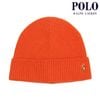 �ݥ� ���ե������ ˹�� ��� ��ǥ����� ������ POLO RALPH LAUREN �ӡ��ˡ� �˥åȥ���å� SIGNATURE CUFF HAT PC0483 824 COLLEGE ORANGE A05B B3C C3D D4E E10F