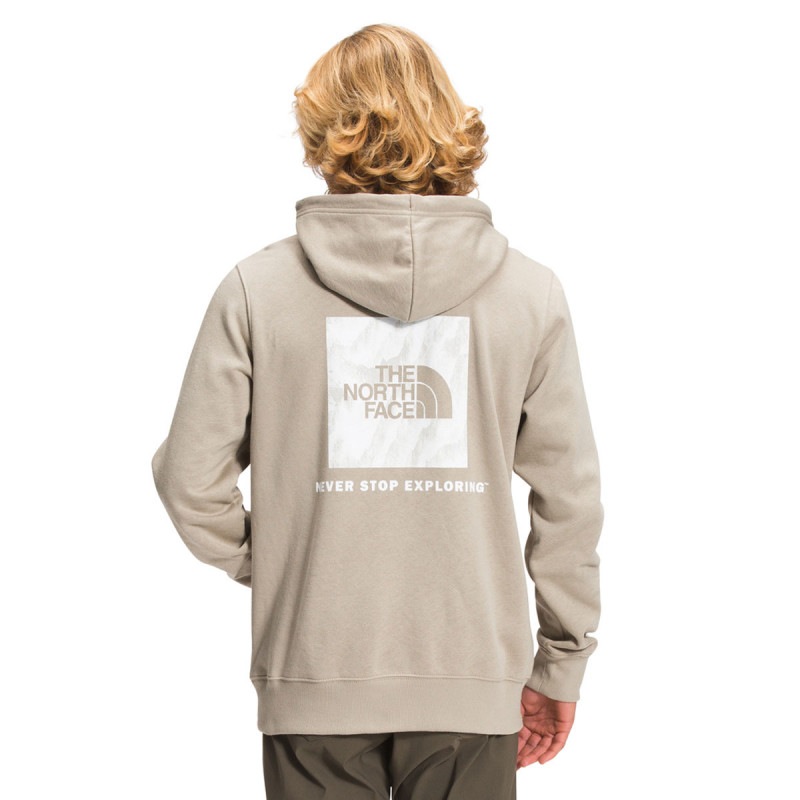Ρե ѡ   THE NORTH FACE ץ륪Сѡ  BOX NSE PULLOVER HOODIE NF0A4761 CEL FLAX A14B B1C C1D D5E E18F