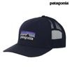 パタゴニア キャップ メンズ レディース 正規品 patagonia 帽子 ロゴキャップ メッシュキャップ P-6 LOGO TRUCKER HAT 38289 NENA NEW NAVY A53B 