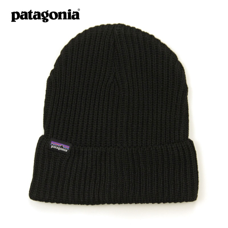 ѥ˥ ˹  ǥ  patagonia ˥åȥå ӡˡ ˥å˹ FISHERMANS ROLLED BEANIE BLK 29105 BLACK A53B B3C C3D D4E E13F