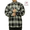     ROTHCO ͥ륷 եͥ륷 å ROTHCO EXTRA HEAVYWEIGHT BUFFALO PLAID FLANNEL SHIRT GREY 4690 A98B B1C C1D D6E E02F