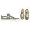 バンズ オールドスクール メンズ レディース 正規販売店 VANS スニーカー テーパード エコセオリー VANS OLD SKOOL TAPERED (ECO THEORY) GREEN MILIE