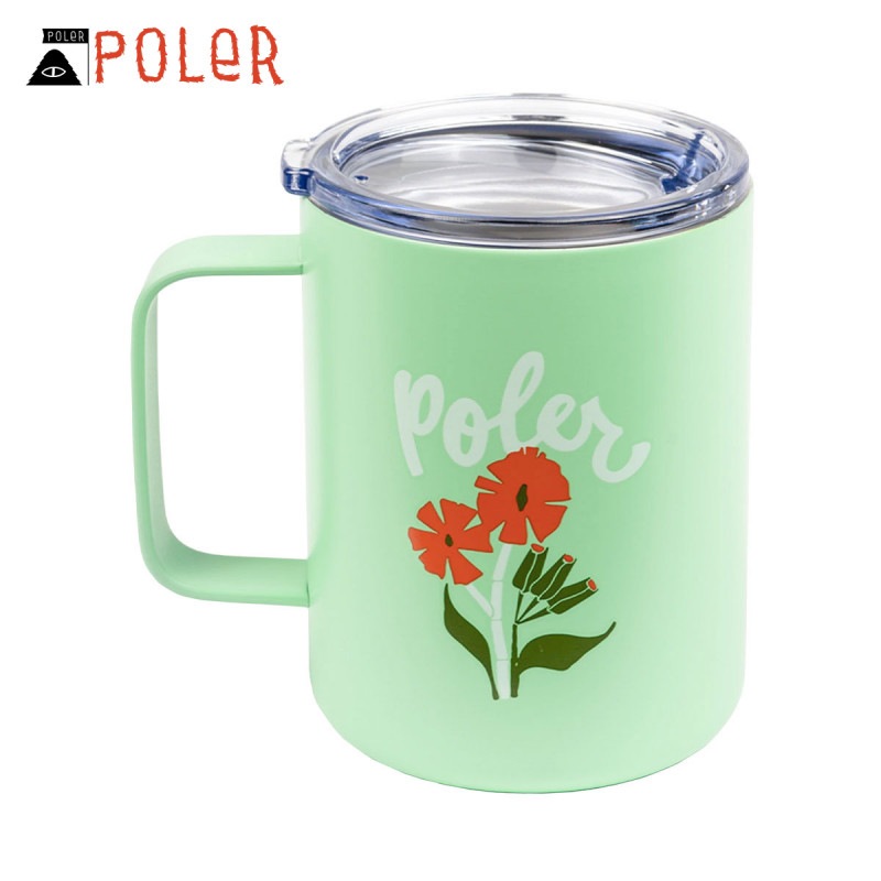 ポーラー マグカップ 正規販売店 Poler アウトドア キャンプマグカップ 蓋つき Insulated Mug 221acm9104 Mint 9b c Cad D1e E08f Poler ポーラー Recollection レコレクション Online Shop