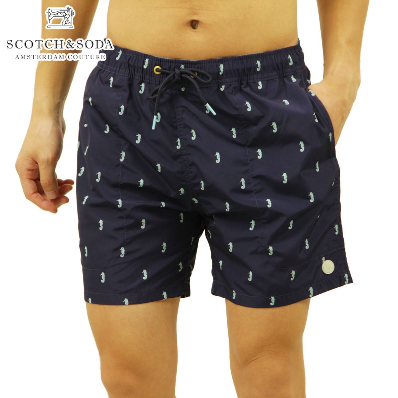 åɥ   Ź SCOTCHSODA ѥ RECYCLED POLYESTER ALL-OVER PRINTED SWIM SHORT PANTS 160600 0220 COMBO D A39B B1C C2D D7E E06F