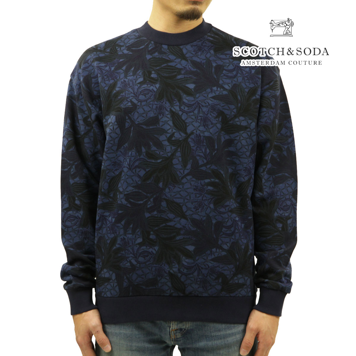 スコッチアンドソーダ スウェット メンズ 正規販売店 SCOTCH&SODA 