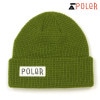 ポーラー キャップ メンズ レディース 正規販売店 POLER 帽子 ビーニー ニットキャップ WORKERMAN BEANIE OLIVE 223ACU7901-OLV A79B B3C C3D D